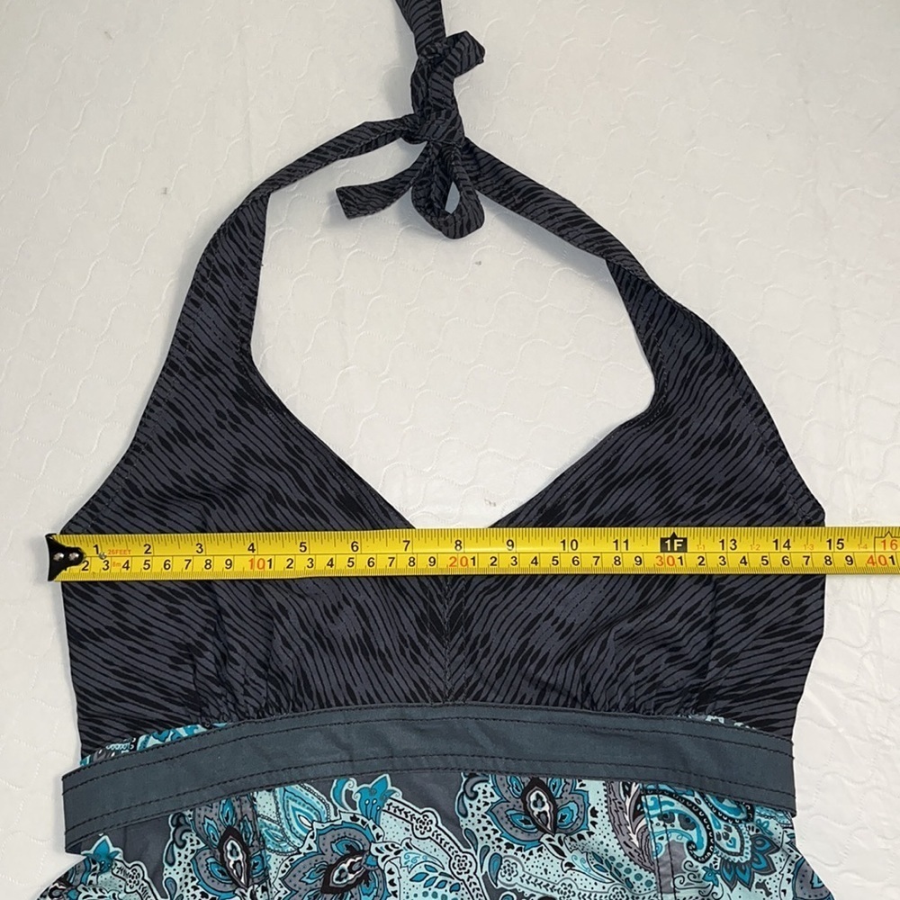 Athleta Pack Everywhere Dress gray teal white 8p - Picture 10 of 13
